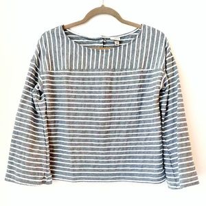 Striped A New Day Long Sleeved Shirt Medium